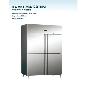 Komet Upright Chiller 2 Section 4 Door EGN 120 TNM