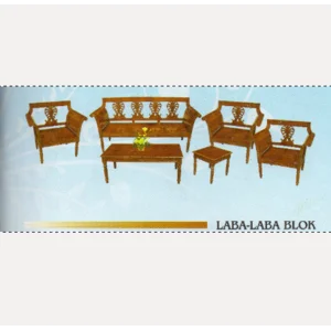 Kursi Laba-Laba Blok