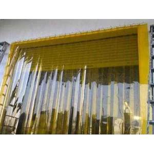 Tirai Pvc Curtain kuning (  )