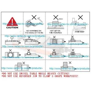 Universal Tilting Hydraulic Machine Vise