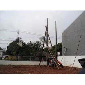 Install Electric Poles