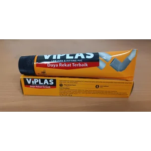 Lem PVC Pipa dan Fitting VIPLAS 40 gram