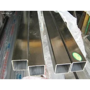 Pipa Kotak Stainless SS 201 uk. 10x30  tebal 0.8 mm