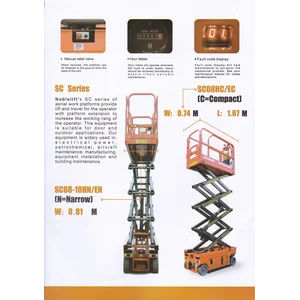 Scissor Lift Tangga Gunting Elektrik 8 meter - 16 Meter