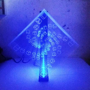 Lampu Akrilik Hias Ukuran 8R (20 X 25 Cm)