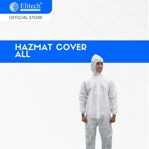 Hazmat Coverall Baju APD Pelindung Tubuh Anti Cairan protective gown