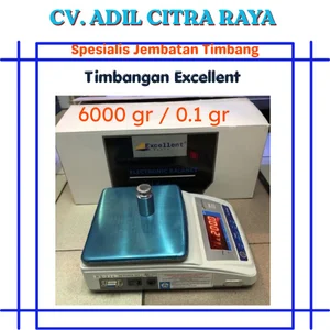 Timbangan Digital Laboratorium Excellent DJ-B 6000 Gr x 0.1 Gr / Timbangan Analitik Excellent DJ-B 6000 Gr x 0.1 Gr