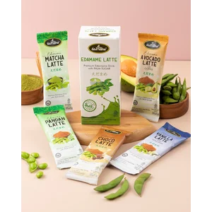 Edamame Latte Dengan Gula Aren