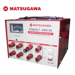  Servo Voltage Controller Stavolt Matsugawa Motor 2000VA - Stavolt Matsugawa 2000 VA