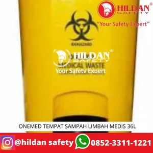 Onemed Tempat Sampah Limbah Medis 36L