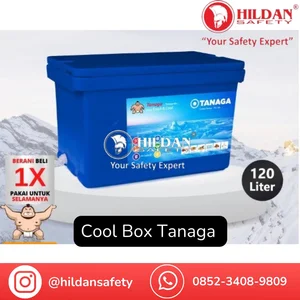 Cool box with 120 liter power