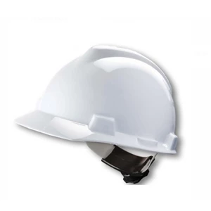 MSA Original Helmet USA V-gard Fastrac - White