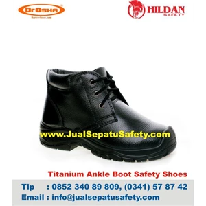 DR.OSHA Titanium Ankle Boot PU – Safety Shoes Terbaru