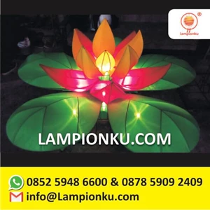Lotus Flower Garden Lamps