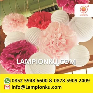 Pom Pom Kertas Tissu
