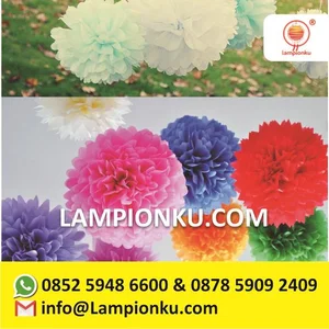 Pom Pom Kertas Unik