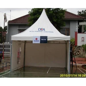 Tenda Promosi Model Kerucut Ukuran 4x4 Meter