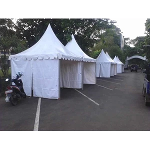 Tenda Sarnafil Ukuran 5 x 5 meter Full Dinding di Semarang 