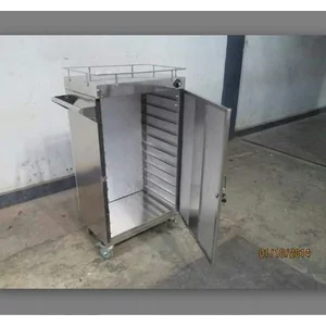  Food Trolley 1 Pintu 16 Tray untuk Hotel