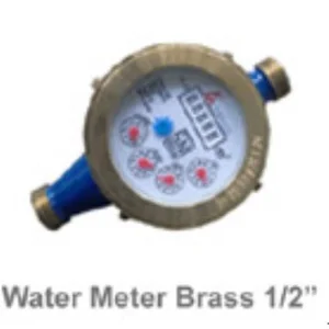 Water Meter Merk AMICO Brass SNI Setegah 1 . 2 
