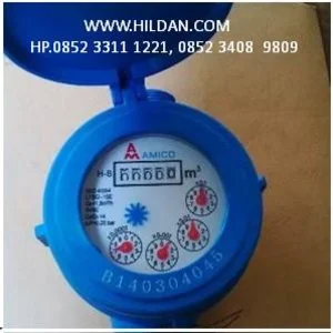 Meteran Air Merk AMICO Model ABS Ukuran Setengah 
