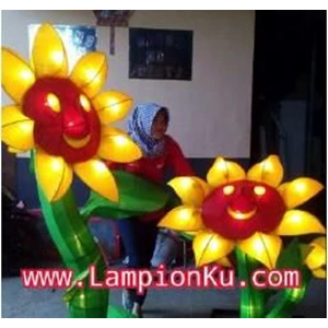 Lampion Bunga Matahari 