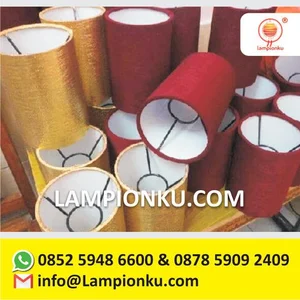 Kap Lampu Tidur Model Tabung di Malang 