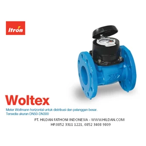  Water Meter Merk ITRON Woltex 100 mm 4 Inch