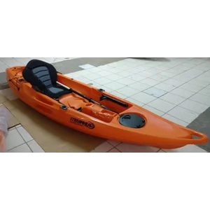  Perahu Kayak Single Warna Orange PK - 01 Lokal 