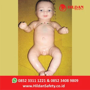 Phantom Bayi Kebidanan CPR APM 08 - Hildan Safety RJP Full Silicon