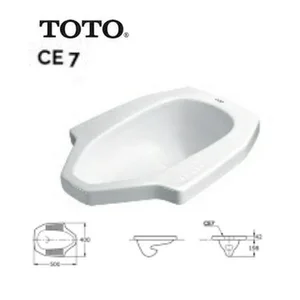 Closet Jongkok Merk TOTO Type CE 7 Bangunan 