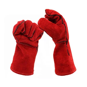 Welding Gloves - Red Welding