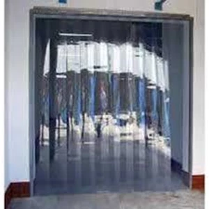 Clear Curtain Plastic Curtain Size 1 x 2 meters - 2 mm thickness