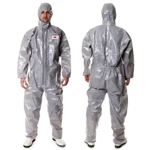 3M Protective Coverall Safety Work Wear 4570 Gray
