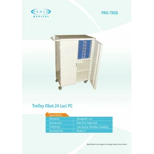 Trolley Obat 24 Laci
