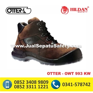 Sepatu Safety Shoes Merk Otter type OWT 993KW Size 40 Pria