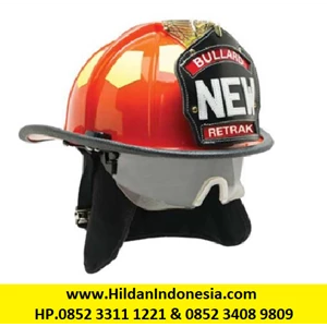 Helm Pemadam Kebakaran -  Bullard ReTrak Series Fire Helmet