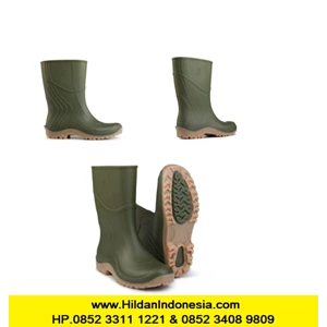 AP Boots Type Rubber Boots 2007 - Green Short