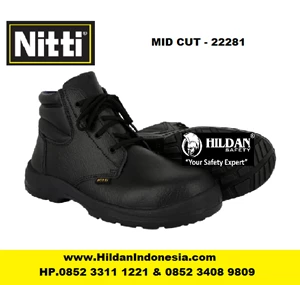 Sepatu Safety NITTI Type MID CUT - 22281 Original