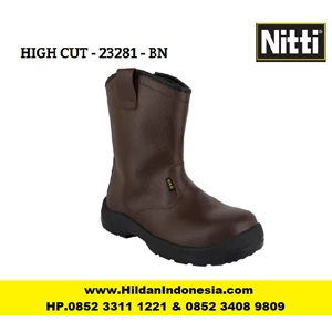 Sepatu Safety NITTI Type HIGH CUT - 23281 - BN  Original