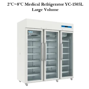  2 TO 8 DEGREE CELSIUS MEDICAL REFRIGERATOR YC-505L LARGE VOLUME
