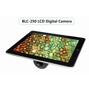 Layar LCD Mikroskop Trinokuler 