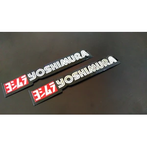 Stiker Emboss yoshimura untuk kenalpot