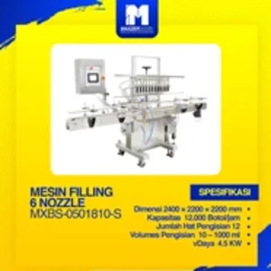Mesin Pengisian ( Mesin Pengisi Botol Otomatis ) 