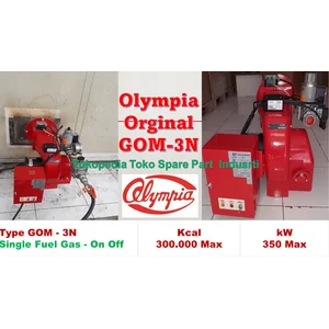 Burner Gas Olympia Tipe GOM-3N Cap 150-300Mcal 3 phase Original