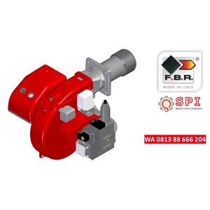 FBR Industrial Gas Burner untuk Boiler Thermal Oil Heater LPG LNG CNG Natural Gas