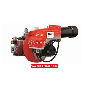 FBR Industrial Gas Burner untuk Boiler Thermal Oil Heater LPG LNG CNG Natural Gas