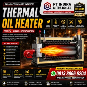 Hot Oil Heater for Food Industry Thermal Oil Heaters- PT Indira Mitra Boiler