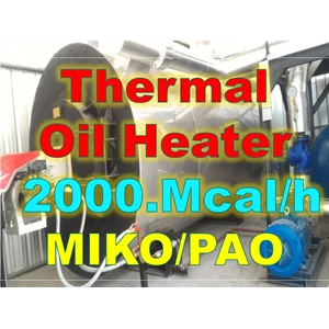   Pabrikasi Thermal Oil Heater fuel gas & Solar