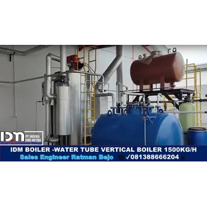 Boiler vertical /watertube boiler/ Boiler Type Vertical/ Boiler Model Vertical/ steam Boiler Vertical/BOILER PT INDIRA MITRA BOILER